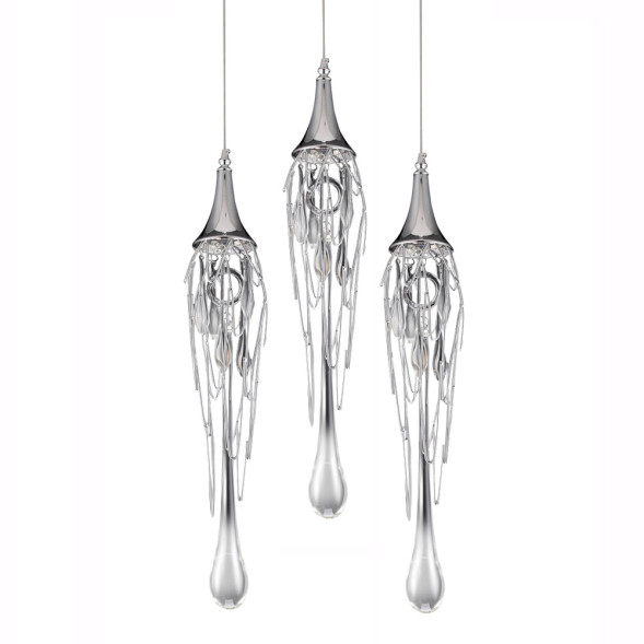 Подвесной светильник Delight Collection Goddess Tears 3R chrome