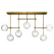 Потолочный светильник Delight Collection Globe Mobile 7A brass
