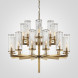 K&amp;Amp;W Liaison Two-Tier Chandelier 18 K&amp;Amp;W Черный