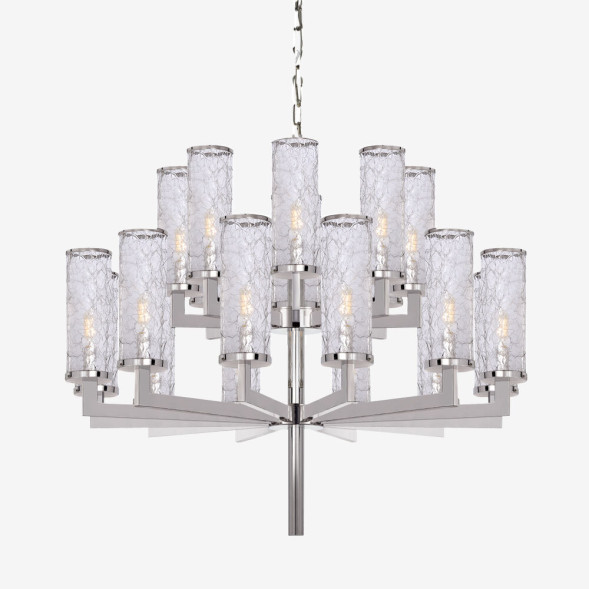 K&amp;Amp;W Liaison Two-Tier Chandelier 18 K&amp;Amp;W Черный