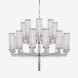 K&amp;Amp;W Liaison Two-Tier Chandelier 18 K&amp;Amp;W Черный