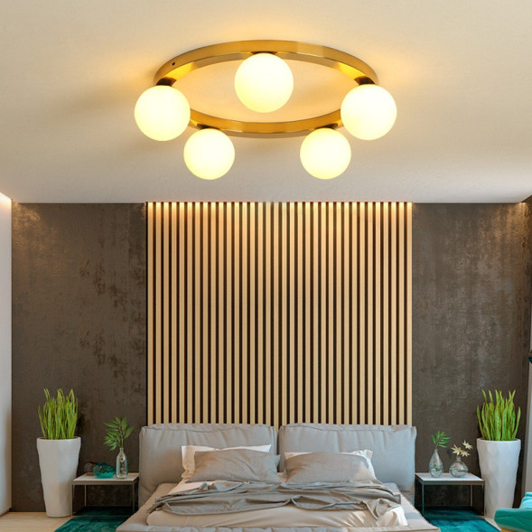 Потолочный Светильник Wreath 3 D42 Черный, Прозрачный