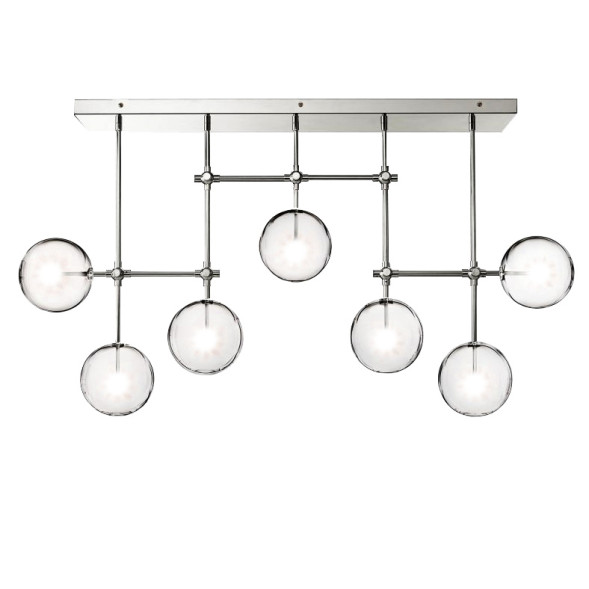 Потолочный светильник Delight Collection Globe Mobile 7A chrome