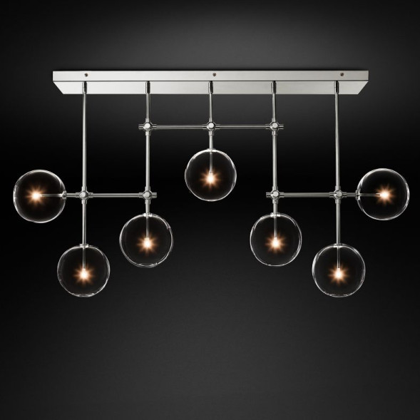 Потолочный светильник Delight Collection Globe Mobile 7A chrome