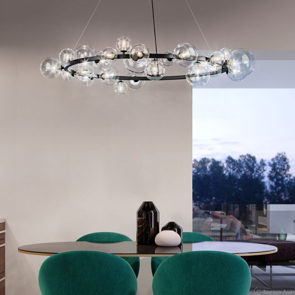 1207 black люстра подвесная