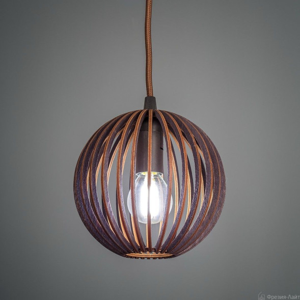 1081 Нуклео Х1 венге светильник подвесной