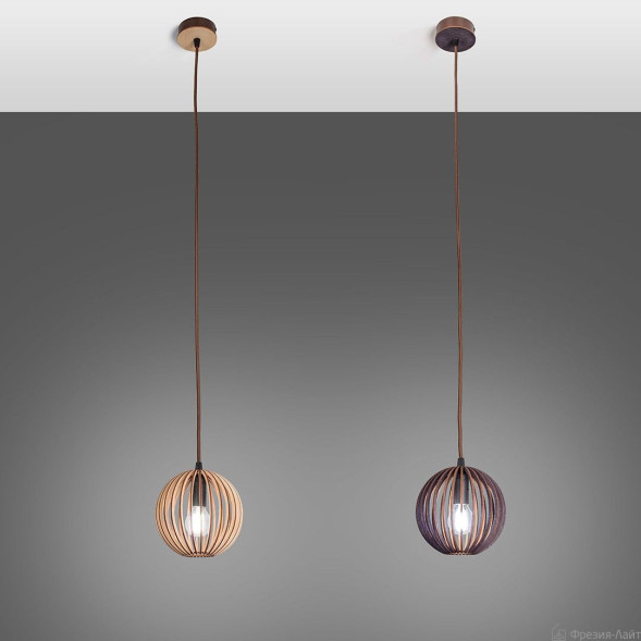 1081 Нуклео Х1 венге светильник подвесной