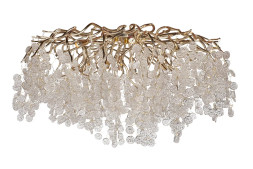 Люстра Tenera круглая шампань 86-9018/1000