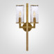 Бра Liaison Double Arm Sconce Латунь