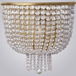 Бра Jacqueline White Sconce Brass