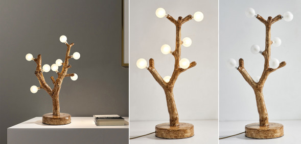 Настольная Лампа Tree Branch Table Lamp H55