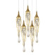 Подвесной светильник Delight Collection Goddess Tears 5R gold