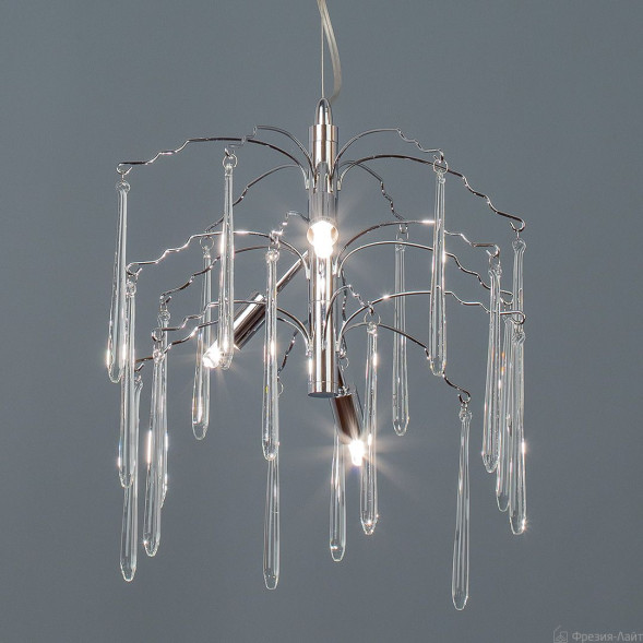 1005/3PC хром люстра подвесная