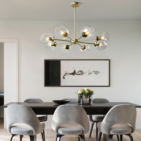 Люстра На Штанге Marine B 6 Black/Transparent