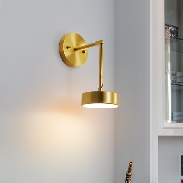 Светодиодный Настенный Светильник С Регулировкой Наклона Плафона Tenn Wall