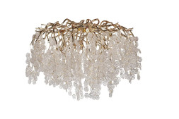 Люстра Tenera круглая шампань 86-9018/600