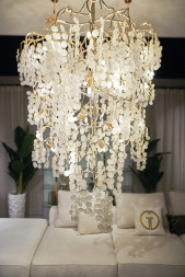 Люстра каскадная Neve шампань 86-9016/1000