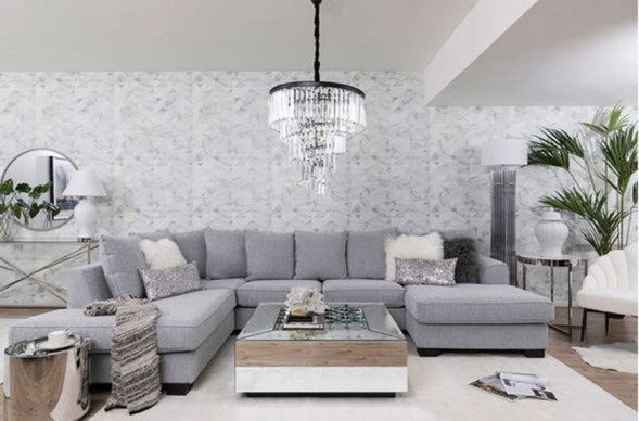 Люстра Delight Collection Helix black/clear