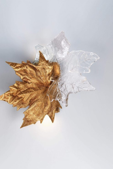 Бра Folio Leaves Couple Copper