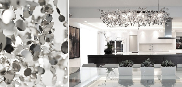 Люстра Terzani Argent Suspension Linear