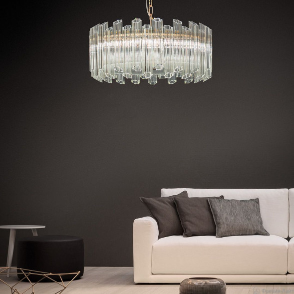 1505 gold люстра подвесная