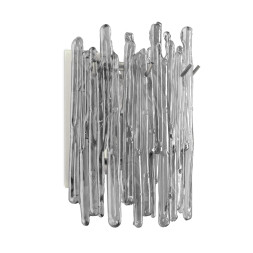 Настенный светильник Delight Collection KG1258W-2 chrome/smoke