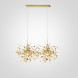 Люстра Tezani Argent Suspension Linear Gold 2 L80