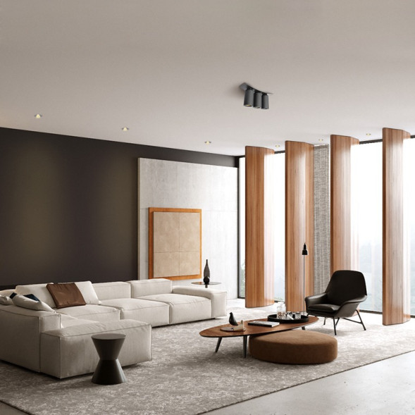 Потолочный Светильник D Trio Белый